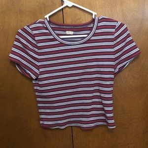 Hollister striped top